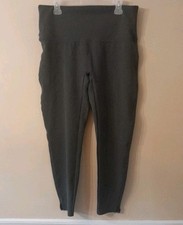 Spanx by Sara Blakely Leggings Women's Size 1X /Tg Shaping Charcoal Gray