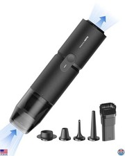 HOTO Cordless Handheld Vacuum - 4-in-1 Vortex Dust Buster & Air Duster 15000Pa