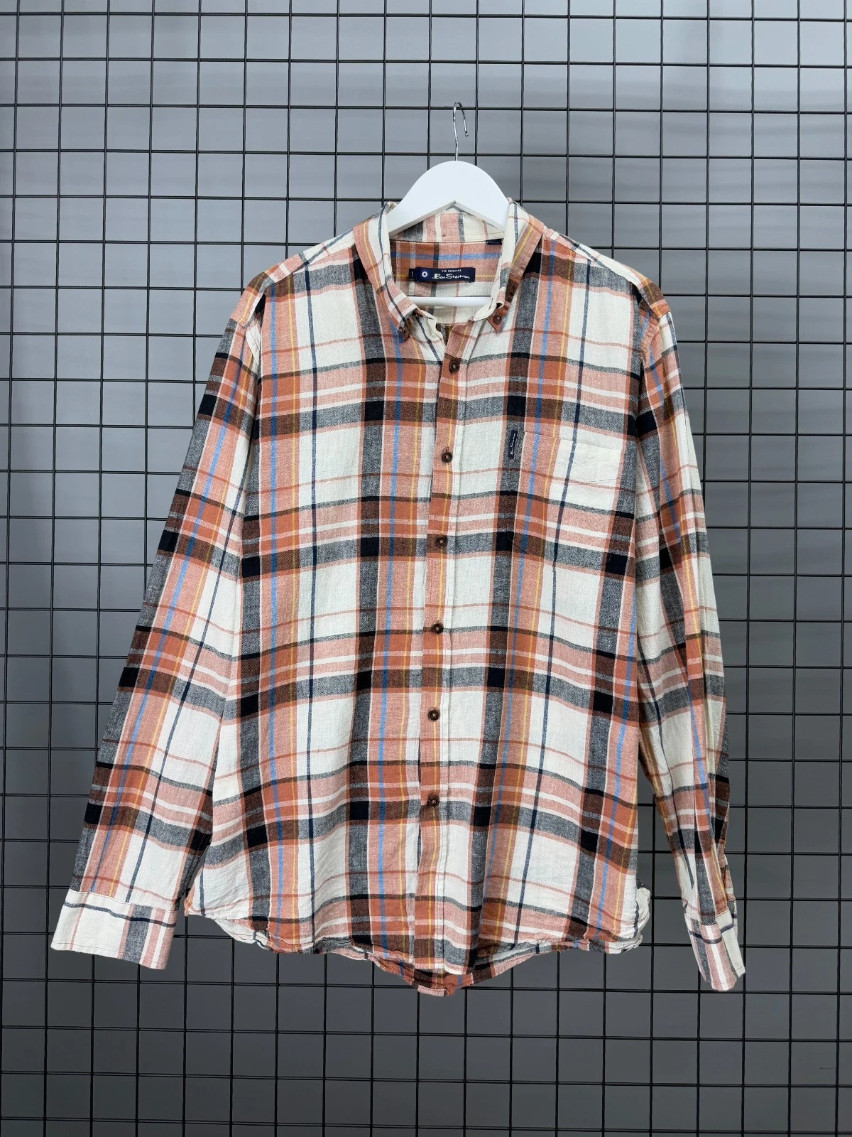 Ben Sherman linen blend men's shirt size XL Duties Paid (USA)