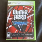 Guitar Hero: Van Halen (Microsoft Xbox 360, 2009) Complete CIB w/ Manual