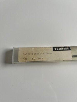 Omega GJMQSS-125G-6 Temperature Probe Thermocouple Sensor Industrial 6ft