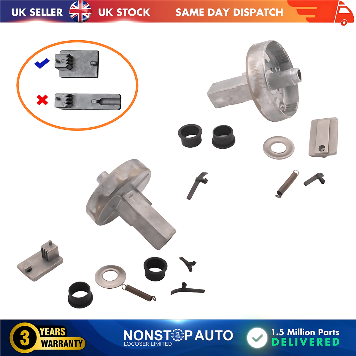 Kit Réparation Accoudoir Gauche Pour Mercedes Vito, Viano, Mixto (W639) - Neuf
