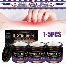 1-5X NEW Biotin 10-in-1 Skin Restoration Cream,Professional Skin Treatment Cream