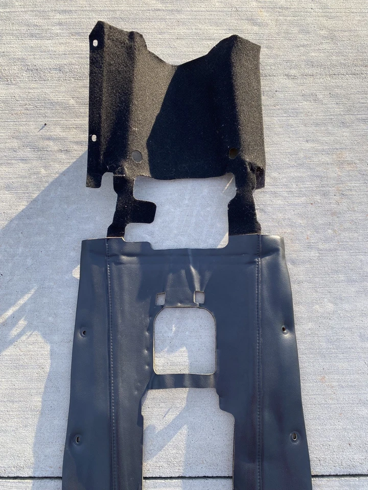 Honda S2000 S2k 2005 consola central tapicería de cuero alfombrilla negra fabricante original Foto 3 de 4