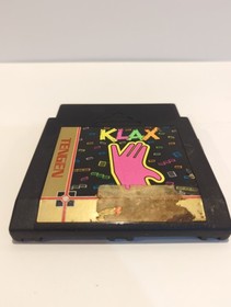 Klax (Nintendo Entertainment System NES, 1990) Cartridge tested.