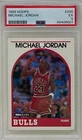 Michael Jordan 1989 NBA Hoops Chicago Bulls Basketball Trading Card #200 PSA 5