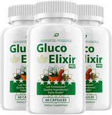 (3 Pack) Gluco Elixir Capsules – GlucoElixir Natural Blend Glycogen Support