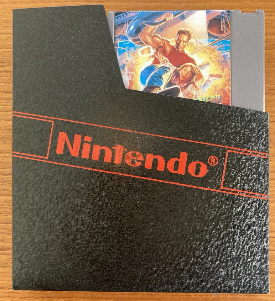 NES ~ LAST ACTION HERO ~ Nintendo Game 3 Screw NES-LA-USA Cart + Sleeve NTSC - Image 3 of 4