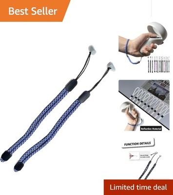 Comfortable Wrist Straps for Oculus Controllers - Easy Install & Reflective