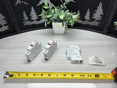 3 QTY! BULK LOT- MERSEN USCC1I Fuse Block 0 to 30A,Class CC 1 Pole 4ZCP7  NEW