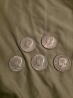 (5) 1966-67 Kennedy Half Dollars, 40% Silver, 50 Cent Coin Lot