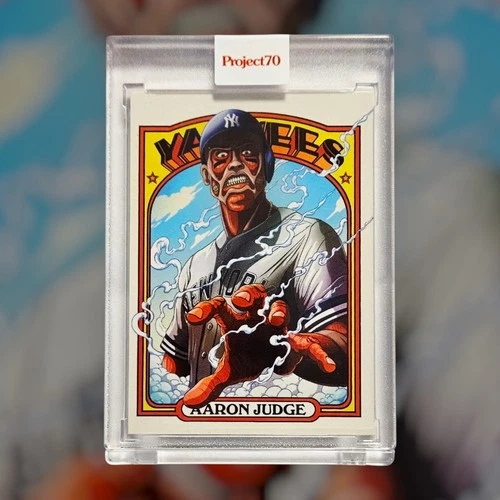 2021 Topps Project 70 Aaron Judge Card 635 By Alex Pardee