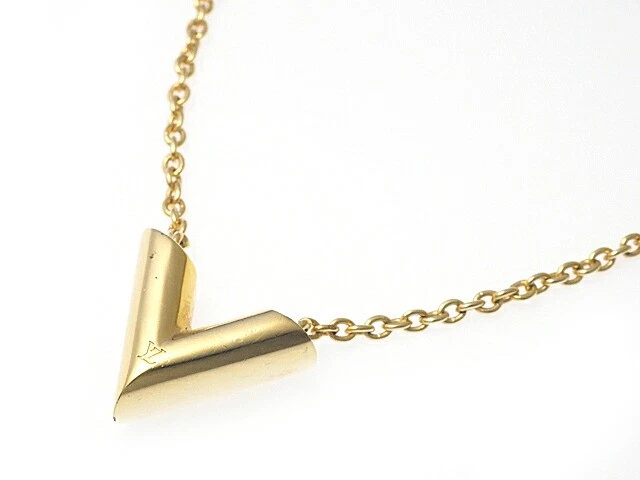 LOUIS VUITTON（LV） Collana oro Louis Vuitton Essential V M61083