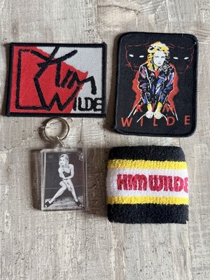 Kim Wilde Vintage Patch Keyring Sweatband Merchandise Rare