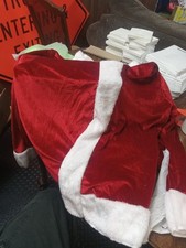 Grinch Costume, Mask, Gloves, Shoe Covers, Belt, Jacket