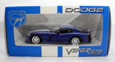 1995 BLUE DODGE VIPER GTS 1:24 SCALE NIB BROOKFIELD COLLECTORS GUILD