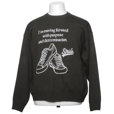 Wego, Strickpullover, Größe: S, Grün, Print, Herren #bJM