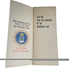 1962 Can You Talk Aerospace Age Language VTG USAF Air Force Recruitment Brochure — photo 2