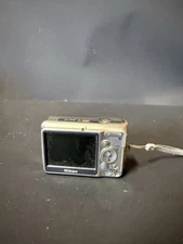 Nikon COOLPIX L5 VR 7.2MP 5x Optical Zoom Digital Camera Silver Untested