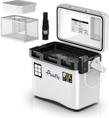 13-19 QT Live Bait Cooler, Leak-Proof Fishing Cooler with Rechargeable