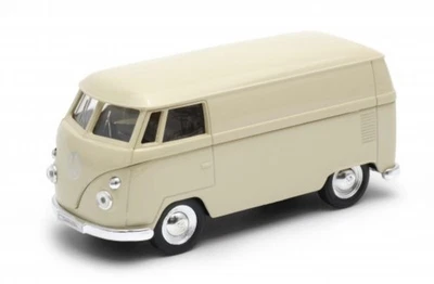 Welly 1963 Volkswagen T1 Bus Ivory 1:34 1:39 Scales 4.5 Inch Diecast in Box - Photo 1/4