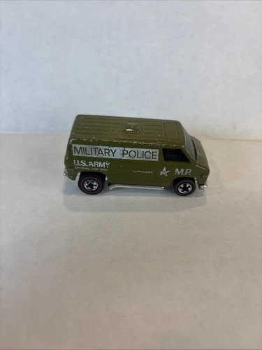 Hot Wheels Redline Military Vehicle Super Van Military Police 1974 Hong Kong