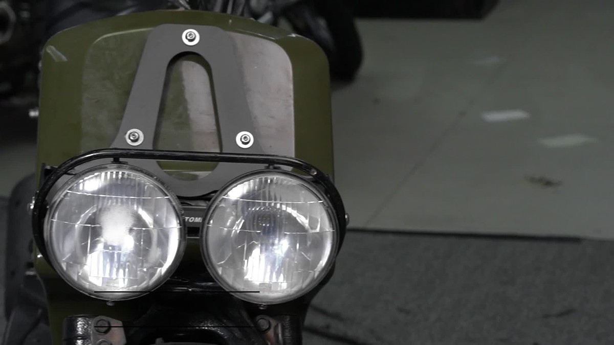 Motorcycle Headlamp Head light Bracket Fit For Honda Ruckus 50