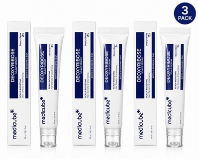 3 boxes of medicube Deoxyribose Scalp Serum 0.67oz Deoxyribose Biotin EGF