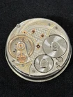 ANTIQUE 18s WALTHAM VANGUARD 21 JEWEL 21j HUNTER POCKET WATCH MOVEMENT - Running