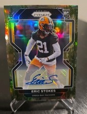 2021 Panini Prizm - Rookie Eric Stokes #433 Camo Prizm Autographs /25 (AU, RC)