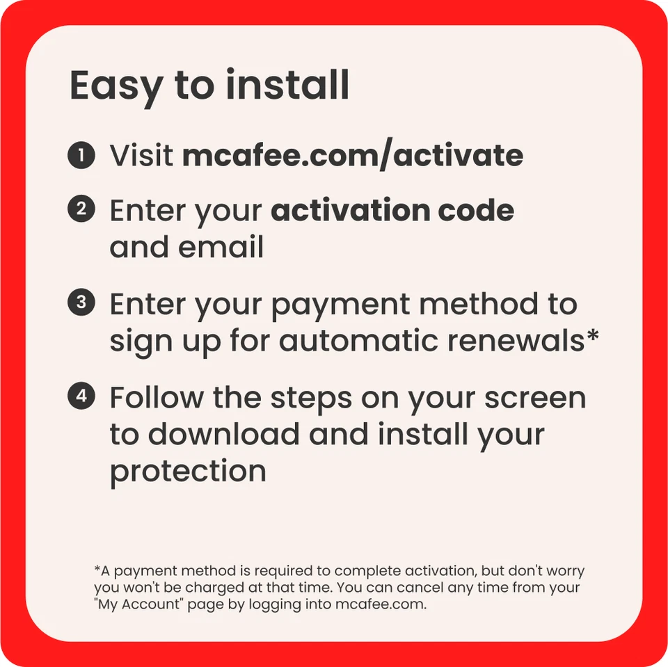 McAfee Total Protection Antivirus 2026 3 Devices 1 Year Auto-Renewal - Digital - Image 3 of 4