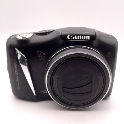 Canon PowerShot SX130 IS 12.1MP Digital Camera Black – Battery
