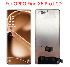 For Oppo Find X6 Pro LTPO3 AMOLED Display LCD Screen Touch Digitizer Replacement