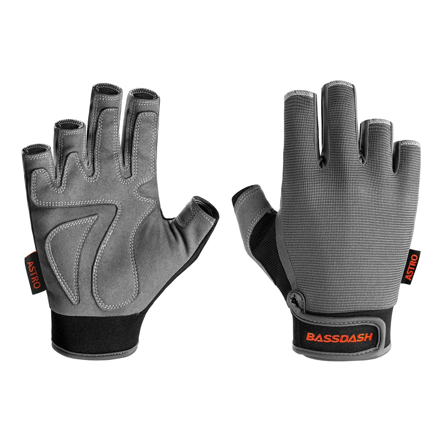 BASSDASH Astro Fishing Gloves Men’s Women’s Fingerless X-Large, Gray
Opens in a new window or tab