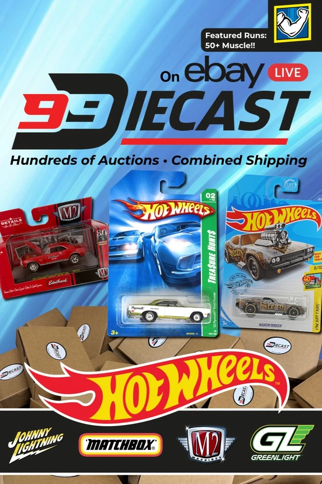 💪 Featured: Muscle Cars! Hot Wheels, Johnny Lightning, M2 & More! 10/06