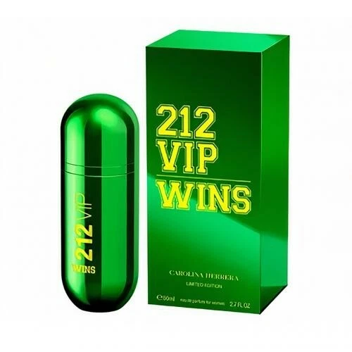 212 VIP Wins By Carolina Herrera 2.7 oz. 80ml Eau de Parfum