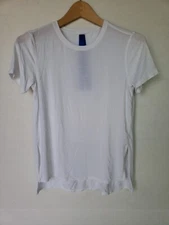 KIT AND ACE WOMEN'S SHORT SLEEVE CREW NECK T-SHIRT WHITE SIZE 2
