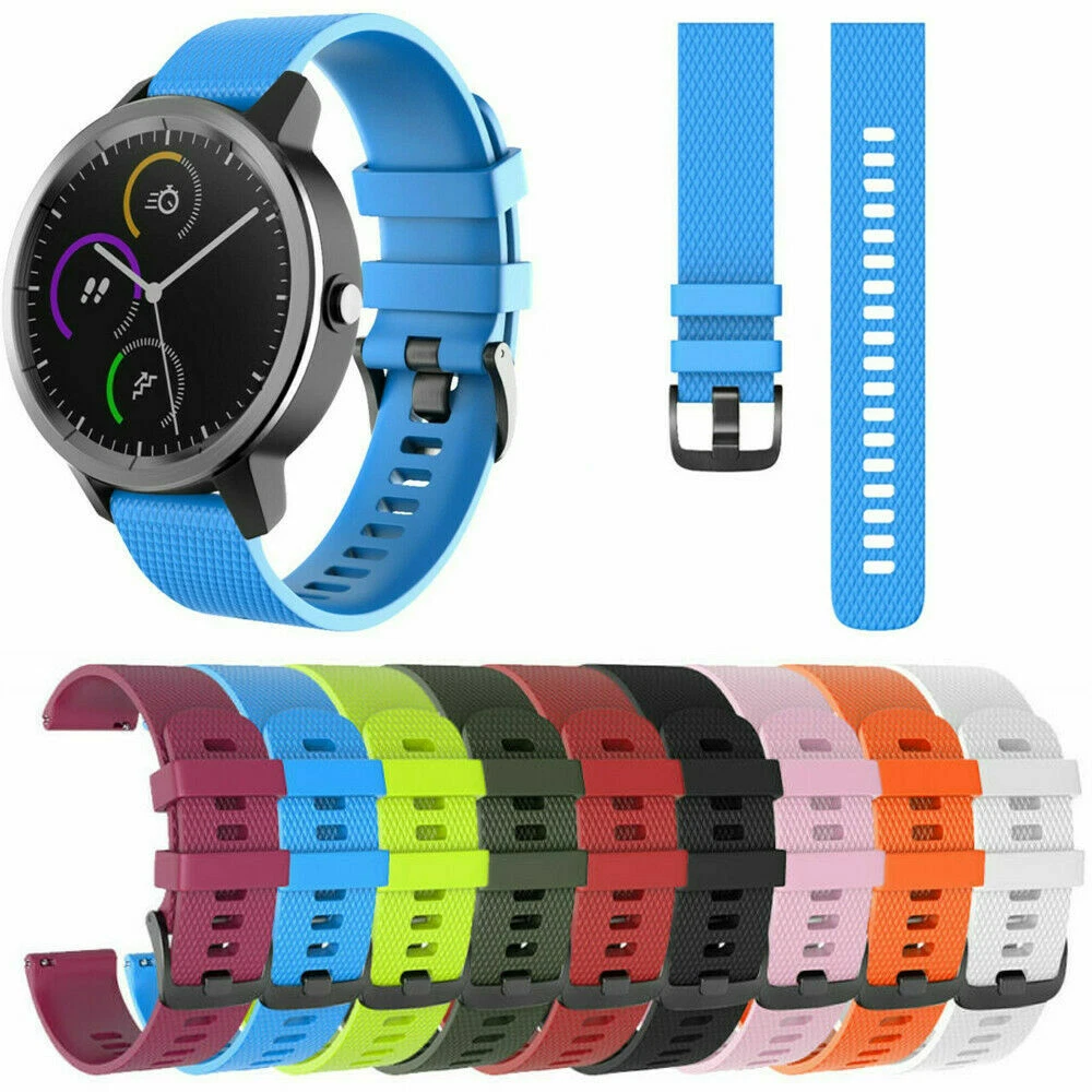 Strap Band for Garmin Vivoactive 3 Watch Replacement Wristband Silicone  Bracelet