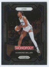 DIAMOND MILLER 2024 Panini WNBA Prizm Monopoly #9 Basketball ID:127650