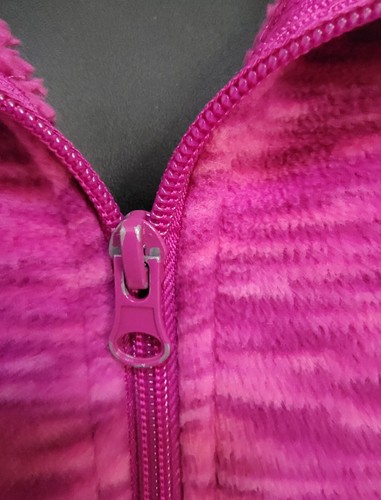 Faded Glory Womens Jacket Coat Size 2X 18W/20W Purple Pink Fleece - Picture 23 of 24