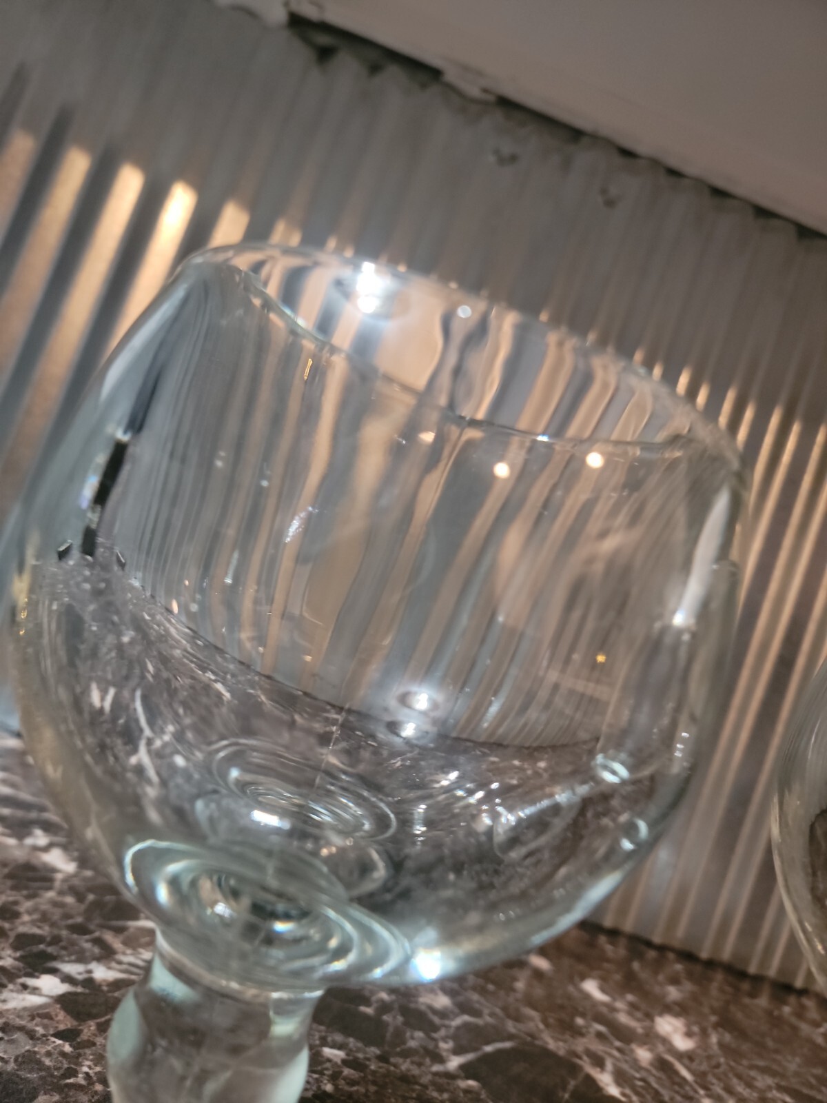 Vintage 12 Ounce Beer Schooner Goblet Glasses Very Thick And Heavy eBay