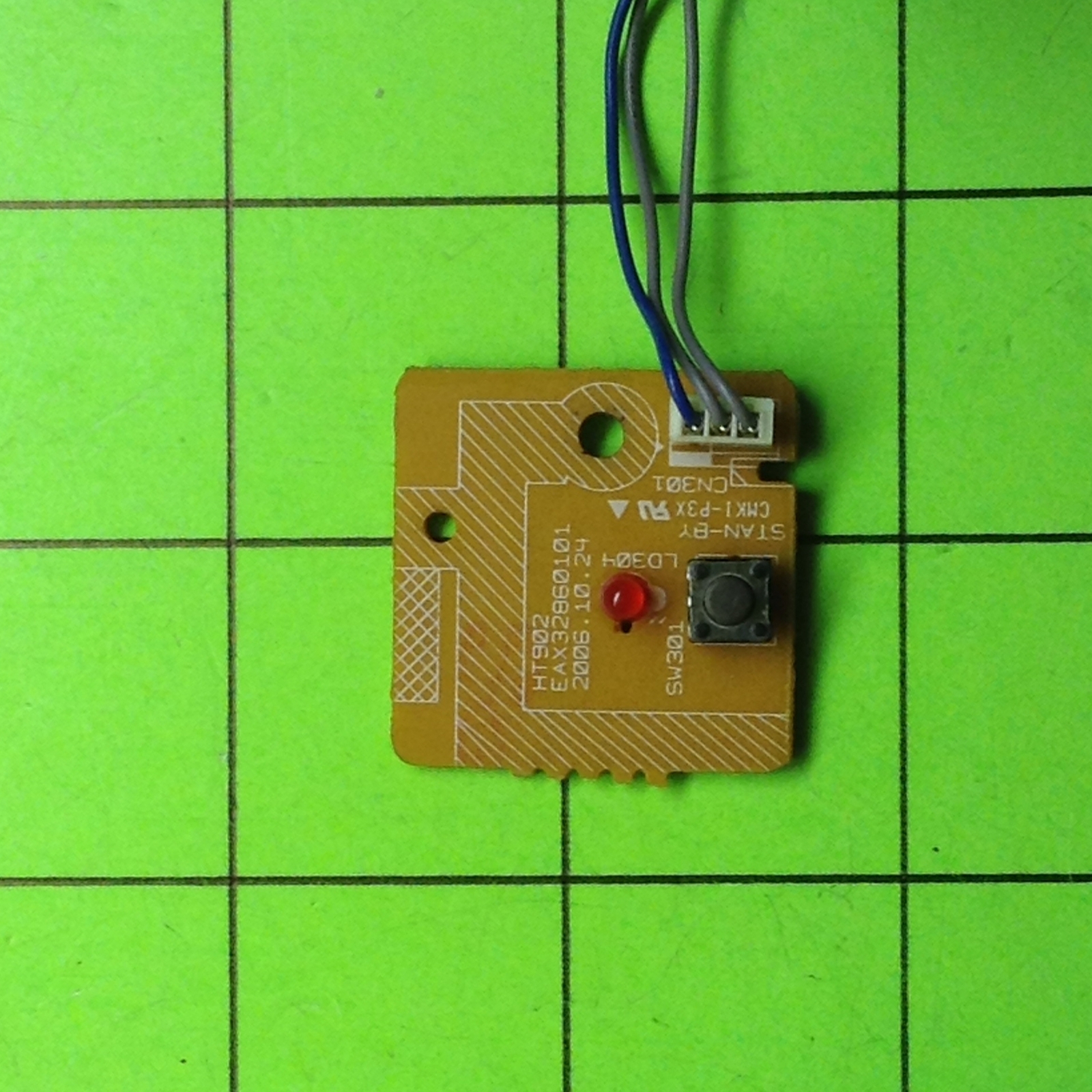 LG LHT754 DVD Player STAN-BY HT902 Key Button Board CMK1-P3X EAX32860101
