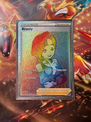 beauty pokemon card rainbow Golden Cards 194/185 Vivid Voltage – Full Art Secret Rare Pokémon (NM) Pokemon Cards Rare This card provides Colorless Energy Glaceon VMAX Rainbow Shiny Holographic