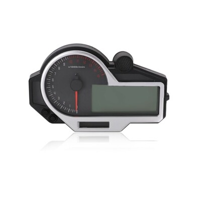 Tacómetro Velocímetro Digital Para Motocicleta - Compatible Con Suzuki GS500, GN125 | Mide Velocidad, Revoluciones, Voltaje Y Distancia