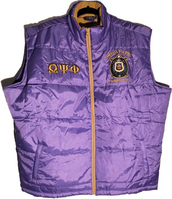 Buffalo Dallas Omega Psi Phi Vest