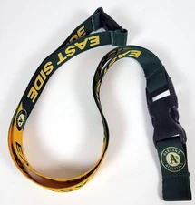 OAKLAND ATHLETICS Lanyard Detachable Double-Sided Aminco Vintage East Side MLBP