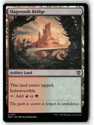Slagswood Bridge Commander: Aetherdrift NM MAGIC MTG