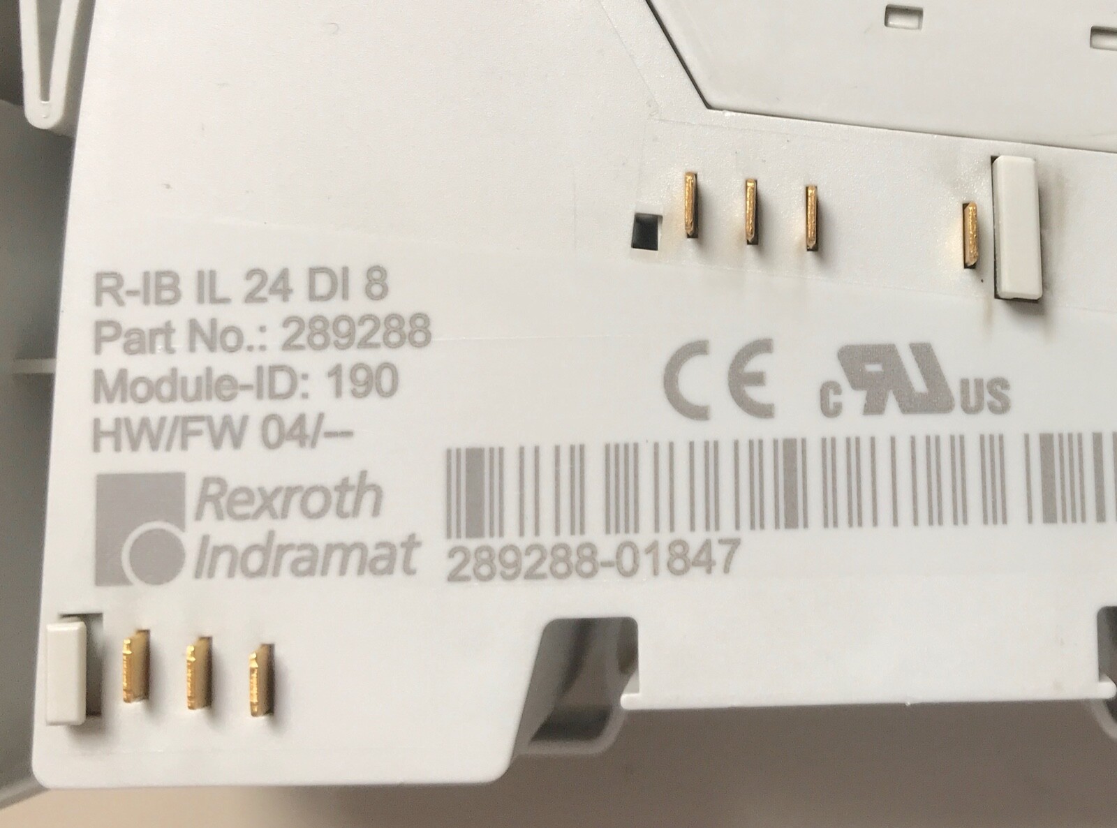 REXROTH R-IB IL 24 DI 8 289288 MODULE | eBay