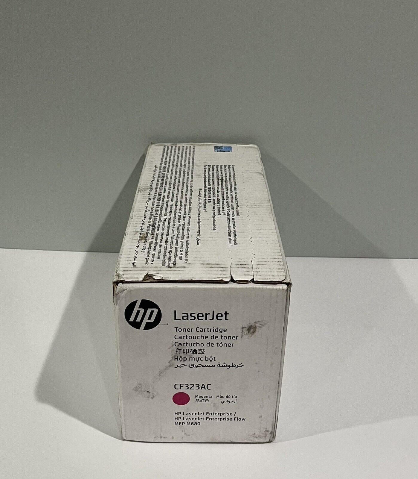 Genuine HP 653a Magenta Contract Toner Cartridge CF323AC for sale 