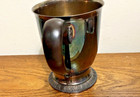Christofle Tankard Cup, Decorative Handle, Pre-Owned, Signed — photo 3